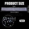 7Pcs Glass Hotfix Rhinestone DIY-FG0001-42B-2