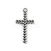 316 Surgical Stainless Steel Pendants STAS-G349-21AS-1