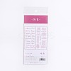 Blessing Theme Waterproof Self Adhesive Hot Stamping Stickers Sets DIY-WH0162-95-1
