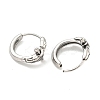 316 Surgical Stainless Steel Hoop Earrings EJEW-D096-13C-AS-2