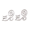 201 Stainless Steel Pendants STAS-B135-10P-1