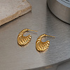 Geometric 304 Stainless Steel Stud Earrings for Women YH9196-3