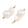 Natural Baroque Keshi Pearl Pendants PA-CBA0A45-06G-2