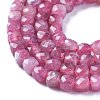 Natural Pink Tourmaline Beads Strands G-E560-A23-3