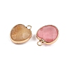 Natural & Synthetic Mixed Stone Faceted Pendants KK-N254-179G-2