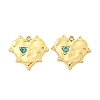 Real 18K Gold Plated PVD Vacuum Plating 304 Stainless Steel Pendants STAS-L278-028G-02-1