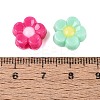 Two Tone Opaque Acrylic Beads OACR-Q203-06-4