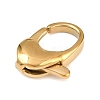 316 Stainless Steel Lobster Claw Clasps LS-STAS-C154-02A-G-2