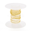 Brass Cable Chains CHC-D030-14G-RS-3