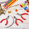 3Pcs 3 Styles Carbon Steel Mini Pliers Sets PT-TA0001-12-6