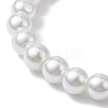 6Pcs 6 Colors Glass Pearl Beaded Stretch Bracelets Set BJEW-JB10042-5