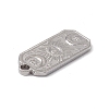 Non-Tarnish 304 Stainless Steel Pendants STAS-P316-01P-3