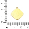 304 Stainless Steel Pendants STAS-V004-13G-01-3