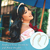 30Pcs 3 Styles Hair Accessories Iron Hair Band Findings OHAR-TA0001-08A-9