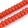Opaque Solid Color Glass Beads Strands X-GLAA-ZX008-8mm-18M-1