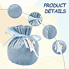 8 Sets 4 Colors Velvet Cloth Drawstring Pouches TP-BC0001-07-3