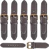 6Pcs Imitation Leather Toggle Buckle LS-FIND-FG0001-29-1