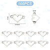 100Pcs Alloy Hollow Connector Charms FIND-UN0016-41-3