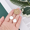 2Pcs Rhodium Plated 925 Sterling Silver Pendants STER-DC0001-43-3