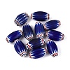 Handmade Millefiori Glass Barrel Beads LA-N002-28B-1