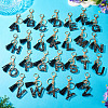 1Pc Resin Letter Keychains KEYC-TADJ0001-09X-7