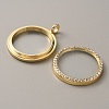 Alloy Crystal Rhinestone Locket Pendants FIND-WH0061-78G-3