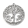 Non-Tarnish 304 Stainless Steel Pendants X-STAS-R116-08P-1