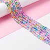 Synthetic Moonstone Beads Strands G-E573-02A-18-1