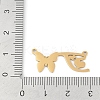 304 Stainless Steel Pendants STAS-L279-002G-T-3