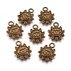 Tibetan Style Alloy Pendants X-MLF0829Y-NF-1