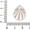 304 Stainless Steel Pendants STAS-F349-05P-02-3