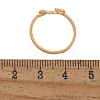 304 Stainless Steel Cuff Rings for Women RJEW-D285-01G-C-2