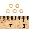 SHEGRACE Brass Open Jump Rings XGR0077G-11G-3
