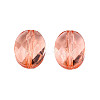 Transparent Acrylic Beads TACR-S154-18A-52-3