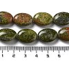 Natural Unakite Beads Strands G-P528-M17-01-5
