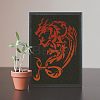 Plastic Reusable Drawing Painting Stencils Templates DIY-WH0202-347-7