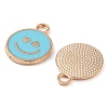 Alloy Enamel Pendants PALLOY-S192-04G-03-2