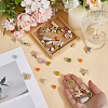 140Pcs 14 Styles Handmade Porcelain Beads PORC-PA0001-12-3