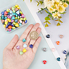 SUPERFINDINGS 100Pcs Pearlized Handmade Porcelain Beads FIND-FH0005-07-3