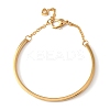 304 Stainless Steel Link Bracelets for Women BJEW-B161-07G-4
