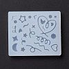 Line & Flat Round & Heart & Star & Flower & Moon Filling Silicone Molds LS-DIY-M029-08-1