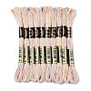 10 Skeins 6-Ply Polyester Embroidery Floss OCOR-K006-A23-1