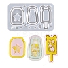 DIY Bottle & Ice-lolly Shaped Pendant Food-grade Silicone Molds LS-SIMO-D001-04-1
