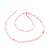 Natural Morganite Beads Strands G-F602-12-4mm-3