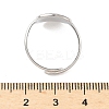 304 Stainless Steel Adjustable Cuff Rings RJEW-S626-01GP-B-3