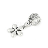 Rack Plating Brass European Dangle Charms KK-R200-01AS-01-2