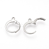 Tarnish Resistant 304 Stainless Steel Leverback Earring Findings LS-STAS-S073-01-4
