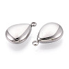 304 Stainless Steel Pendants STAS-T065-79P-2