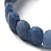 Natural Kyanite Beaded Stretch Bracelet G-E010-01-10-3