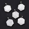 Natural Quartz Crystal Pendants G-C241-02F-2